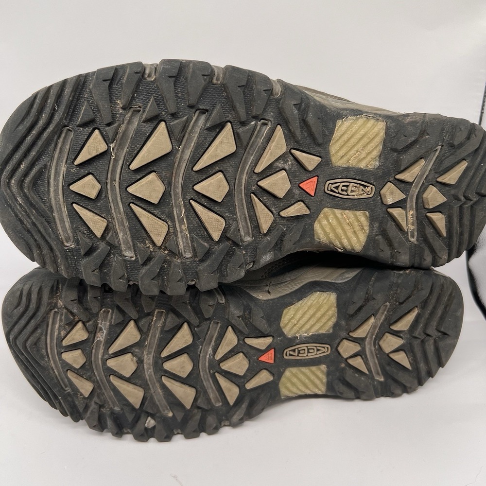 KEEN Targhee III Waterproof Mid Hiking Boots Shoes Leather Size 9.5 WP Dry Lace - Picture 8 of 9